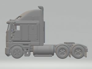 Kenworth k200 6x4 3D Print Model