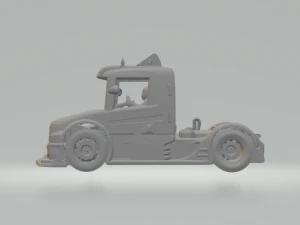 Scania formula truck 3D Print Model