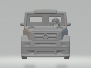 Mercedes formula truck 3Dプリントモデル