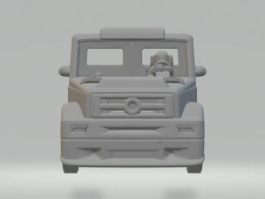 Mercedes formula truck 3D Print Model