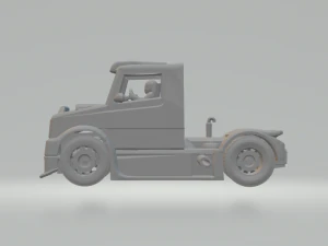 Mercedes formula truck 3D Print Model