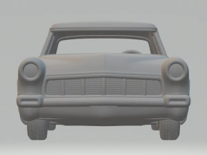 Lincoln continental mark 3D Print Model