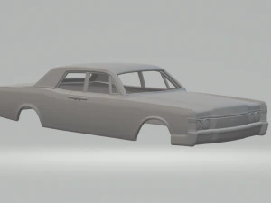 Lincoln continental mark mk4 sedan 3D Print Model