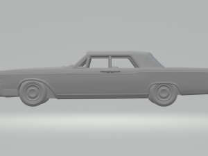 LINCOLN CONTINENTAL CONVERTIBLE MK4 3D-printmodel