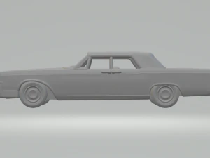 LINCOLN CONTINENTAL CONVERTIBLE MK4 3D Print Model