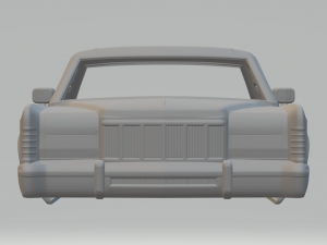 LINCOLN CONTINENTAL MK5 3D Print Model