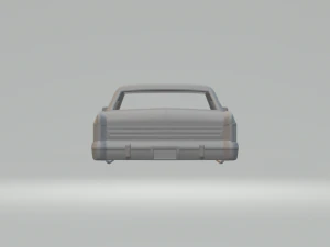LINCOLN CONTINENTAL MK5 3D Print Model