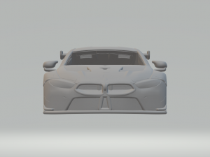 M8 race car 3D 프린트 모델