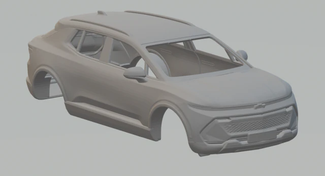 Chevrolet Equinox EV 3D Print Model .c4d .max .obj .3ds .fbx .stl .blend