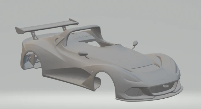 Lotus 3-Eleven 3D Print Model .c4d .max .obj .3ds .fbx .stl .blend 