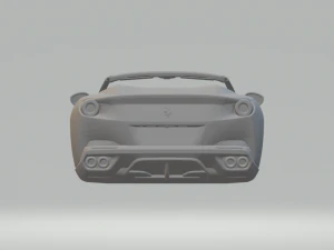 FERRARI PORTOFINO 2018 OPEN 3D Print Model