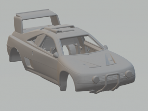 PEUGEOT 405 rally 3D-Druckmodell