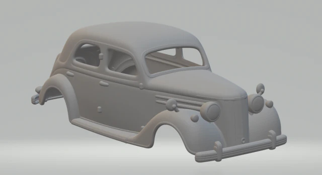 F-sedan pilot 3D Print Model .c4d .max .obj .3ds .fbx .stl .blend 