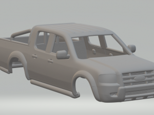 Ranger double cab Modèles 3D en vedette