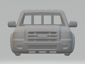 Ranger double cab Modèles 3D en vedette