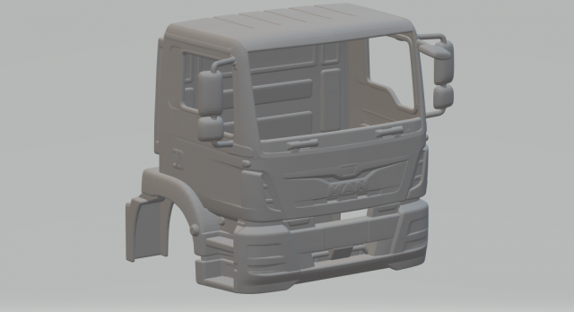 MAN TGM CABIN Modèles 3D en vedette .c4d .max .obj .3ds .fbx .stl .blend 