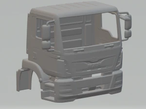 MAN TGM CABIN 3D Print Model
