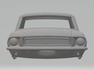 Mustang gt 68 3D Print Model