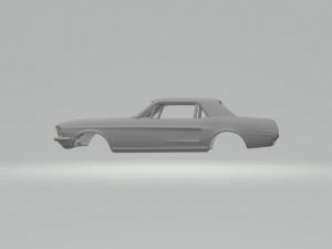 Mustang gt 68 3D Print Model