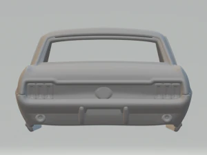Mustang gt 68 3D Print Model
