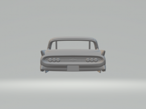 Lincoln mark landau 1958 Model Cetak 3D