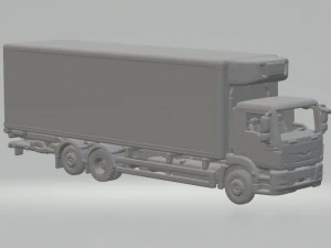MAN TGM ボックスリーファー 3Dプリントモデル