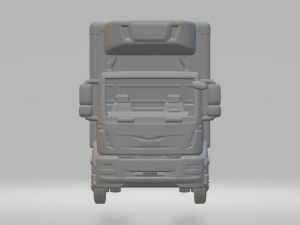 MAN TGM BOX REEFER Modelo de impresión 3D