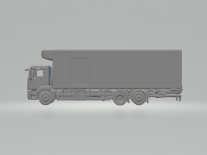 MAN TGM BOX REEFER Modelo de impresión 3D