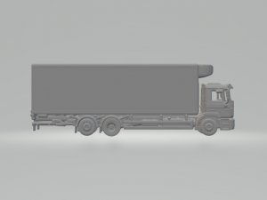 MAN TGM BOX REEFER 3Dプリントモデル