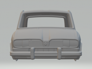 Renault r16 4 doors 3D printmodel