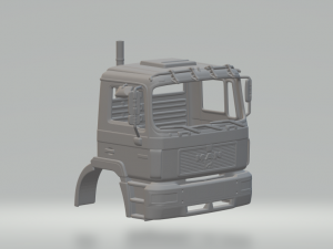 Man f2000 cabin 3D Print Model