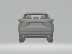LEXUS NX 2015 KIT 3D प्रिंट मॉडल
