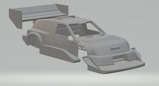 Suzuki escudo pikes peak 3D Print Model .c4d .max .obj .3ds .fbx .stl .blend 