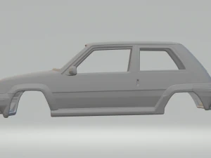 Renault Super 5 3D Print Model