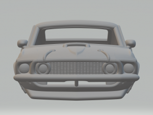 Mustang mach 1 Model Cetak 3D