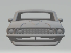 Mustang mach 1 3D Print Model
