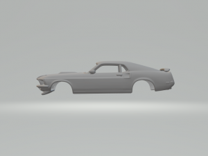 Mustang mach 1 Model Cetak 3D