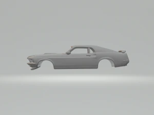 Mustang mach 1 3D Print Model