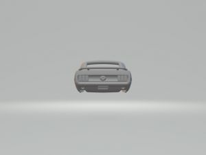Mustang mach 1 Model Cetak 3D