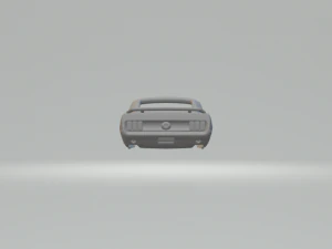 Mustang mach 1 3D Print Model
