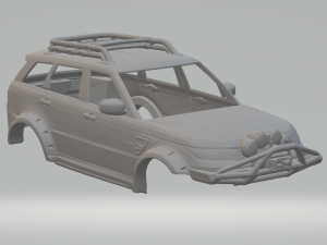 LAND ROVER RANGE ROVER CUSTOM 3D 프린트 모델