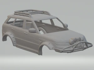 LAND ROVER RANGE ROVER CUSTOM 3D Print Model
