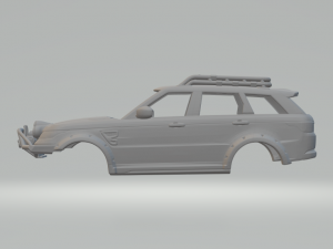 LAND ROVER RANGE ROVER CUSTOM Modello di stampa 3D