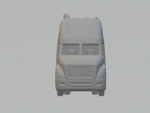 Freightliner Cascadia Modelo de Impressão 3D