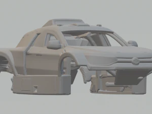 SSANGYONG KORANDO DKR Model do druku 3D