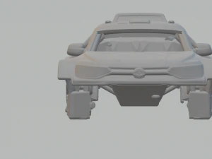 SSANGYONG KORANDO DKR 3D Print Model