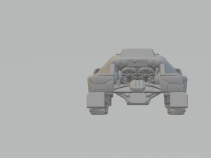 SSANGYONG KORANDO DKR 3D Print Model