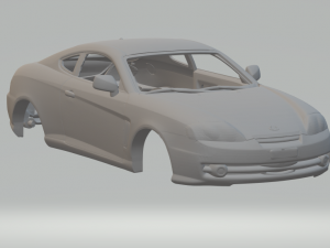Hyundai tiburon 3D Print Model