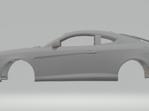 Hyundai tiburon Modelo de impresión 3D