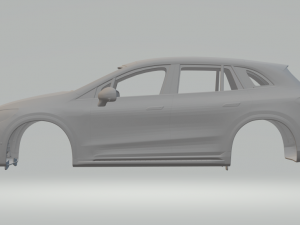 Mercedes-EQ EQS SUV 3D Print Model